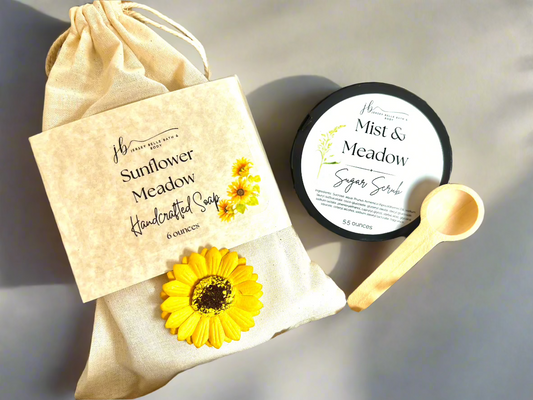 Soap and Sugar Scrub Gift Set