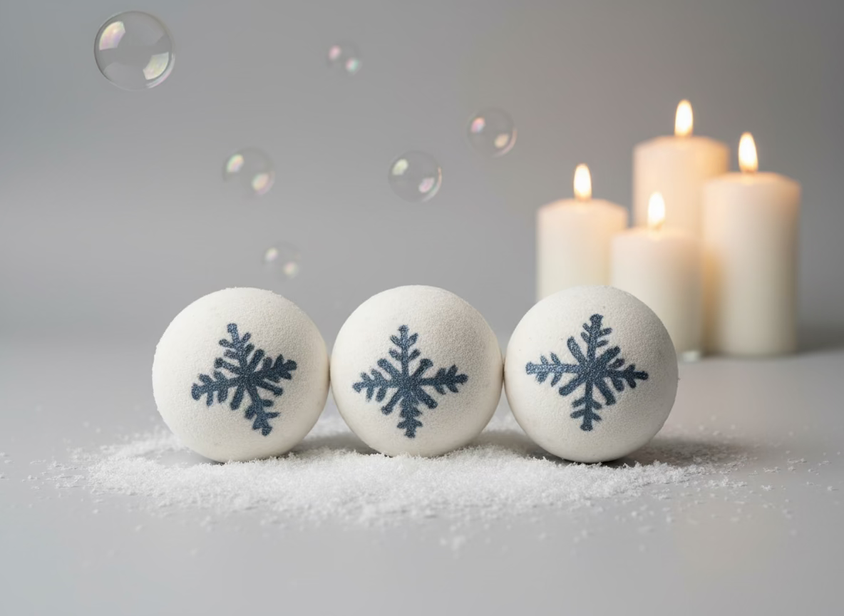 Snowflake Bath Bomb
